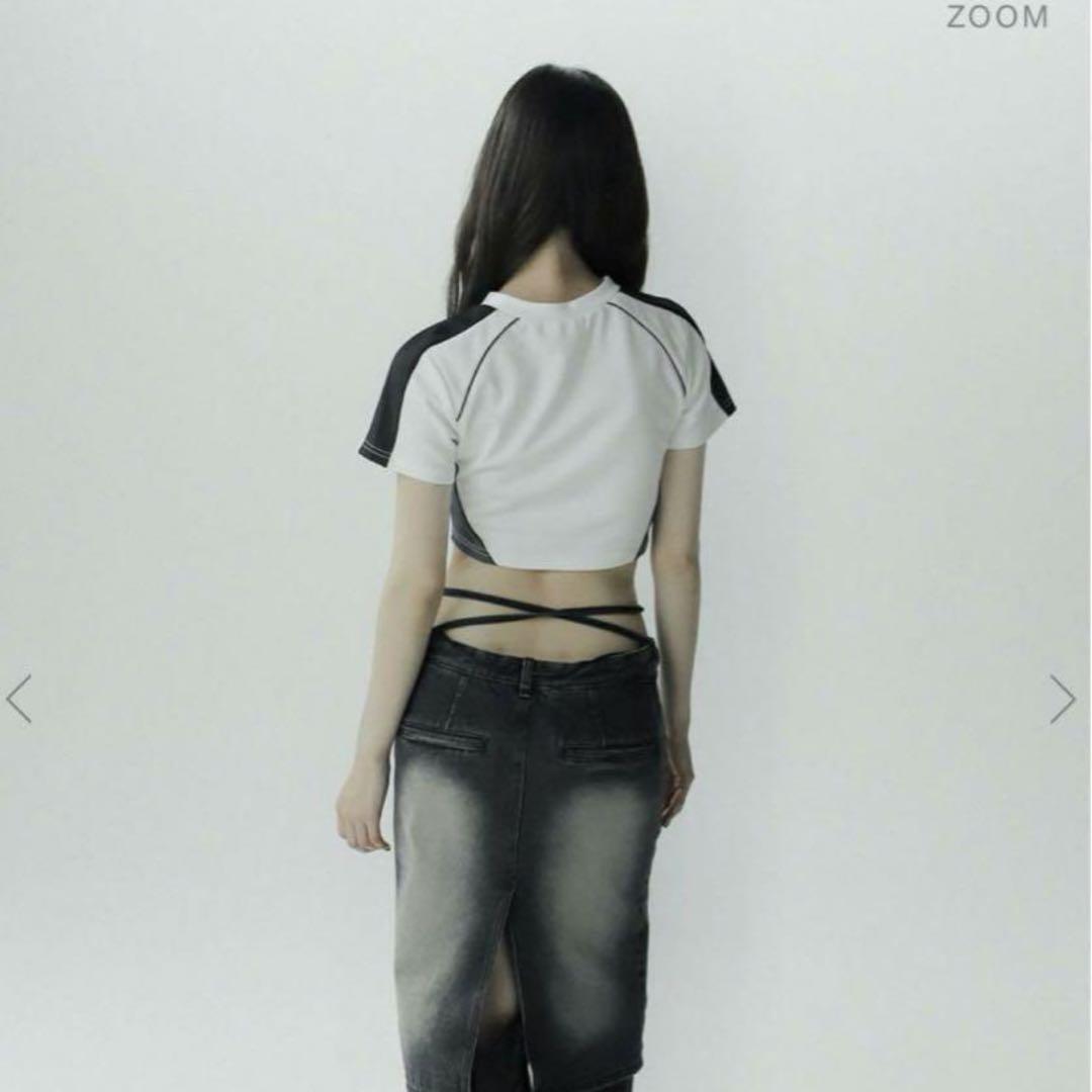 【m(9/4までお取り置き)】cropped game T-shirt