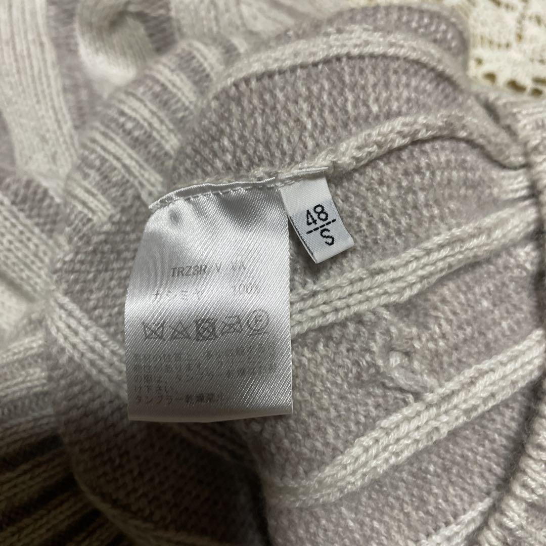 タートルネック ニット