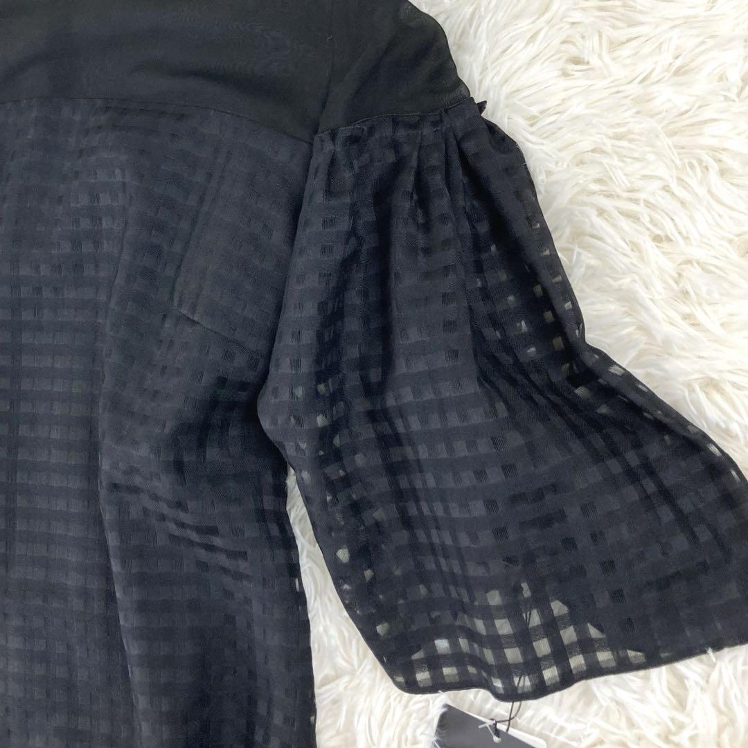 新品未使用 イタリア製 LANVIN COLLECTION シアーワンピース