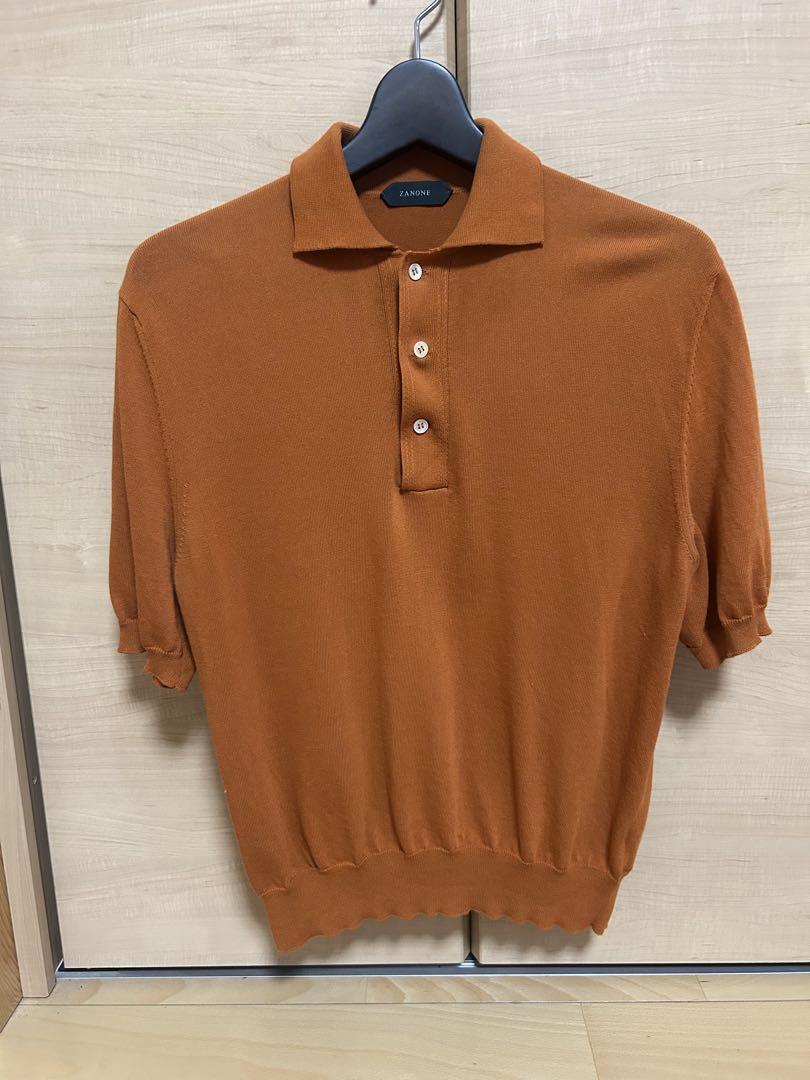ZANONE ザノーネ　ニットポロ　サイズ46 国内正規　オシャレ　美品