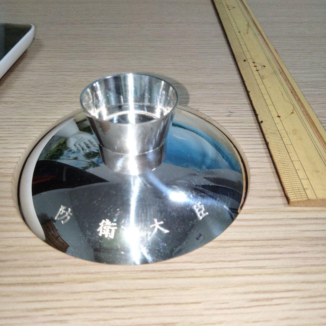 純銀銀杯傷や汚れあり