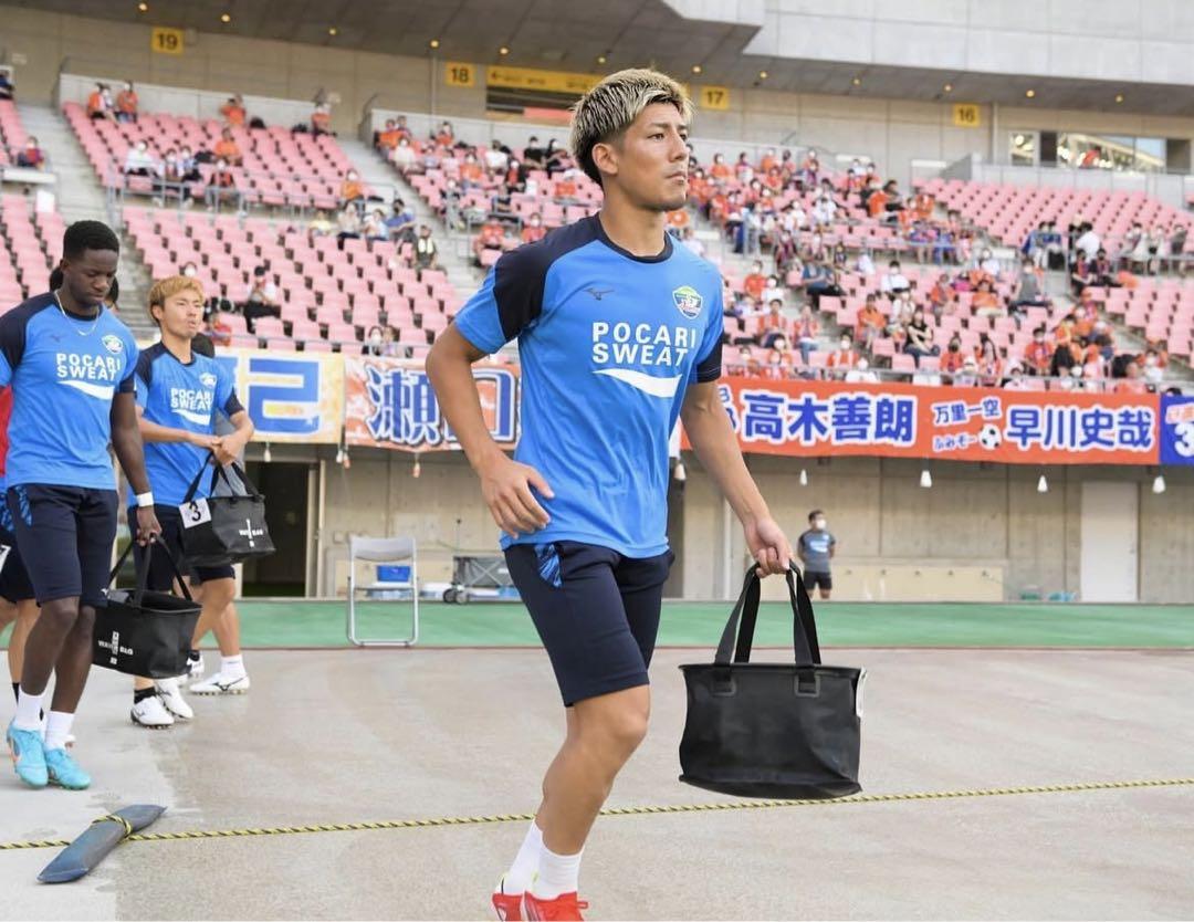 徳島ヴォルティス選手支給品のトレーニングウェア