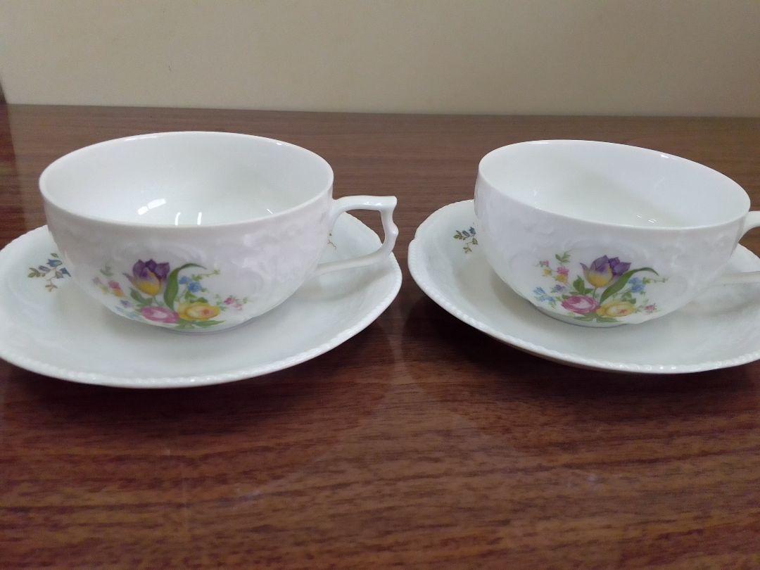 ドイツ の名窯 ローゼンタール ROSENTHAL クラシックローズ 2客