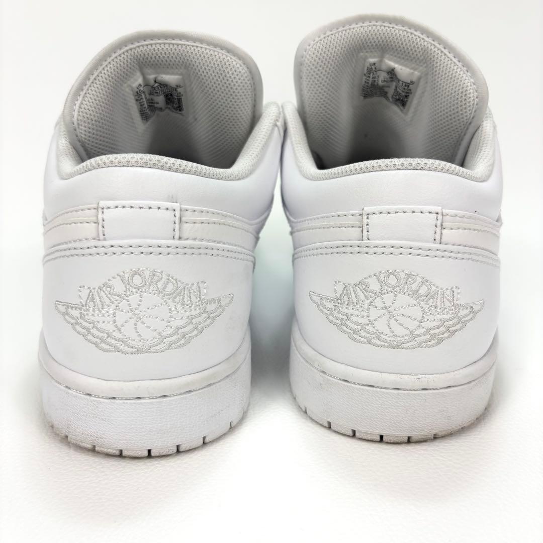 極美品✨Nike Air Jordan 1 Low トリプルホワイト
