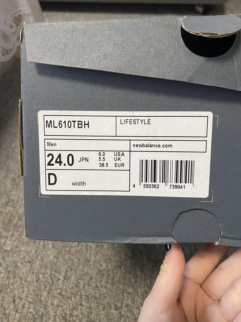 new balance ニューバランス　ML610TBH 24.0ネイビーカーキ