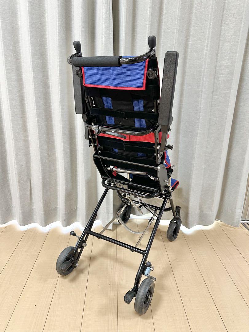 折りたたみ式 介助用 車椅子 子供用 リクライニング