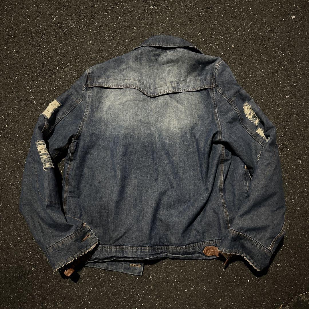 ‘’DOLCE & GABBANA‘’ boa denim jacket