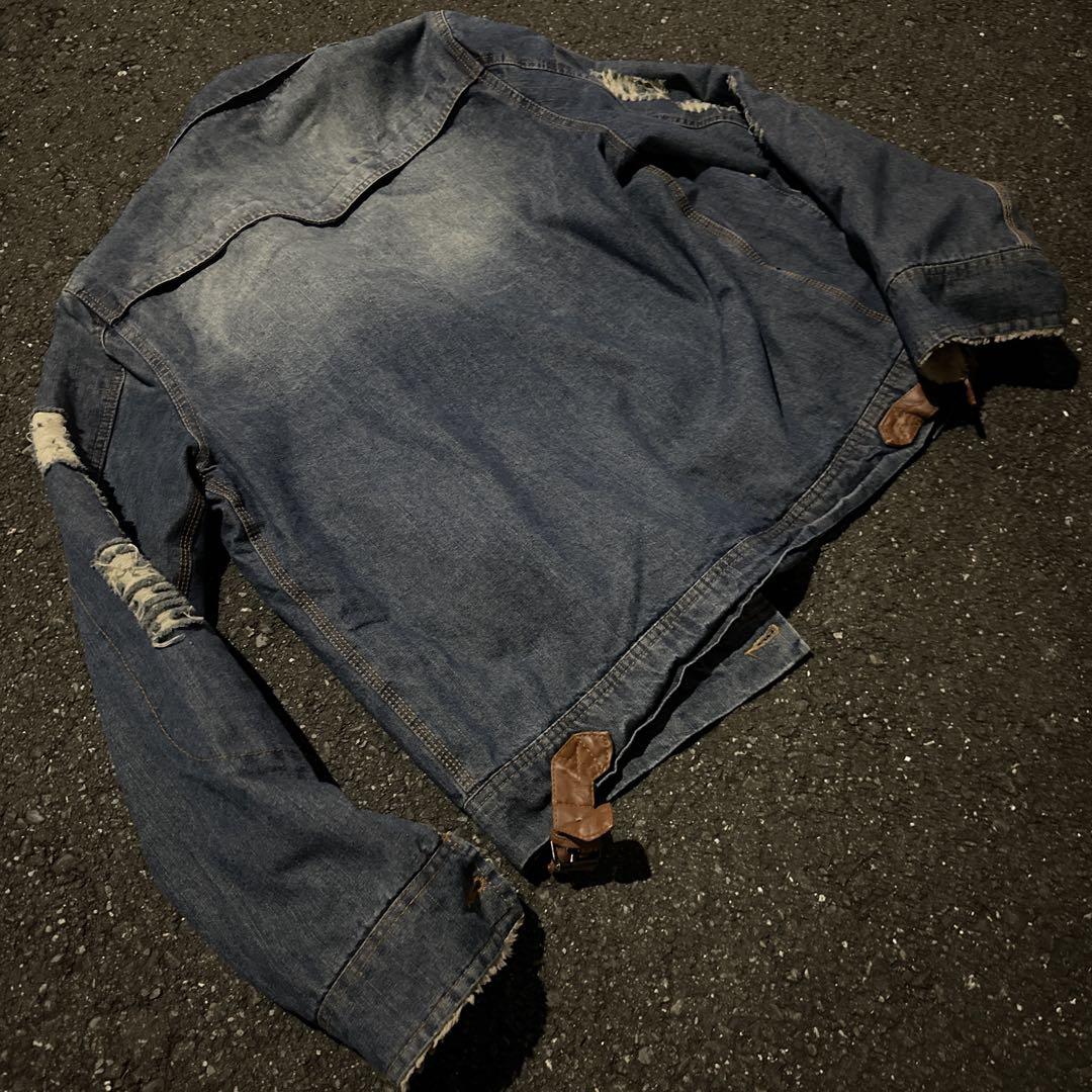 ‘’DOLCE & GABBANA‘’ boa denim jacket