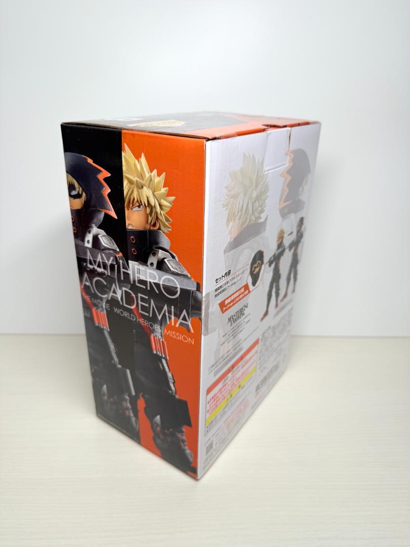 新品◆ヒロアカ 爆豪勝己 B賞 ステルススーツ フィギュア WHM 一番くじ