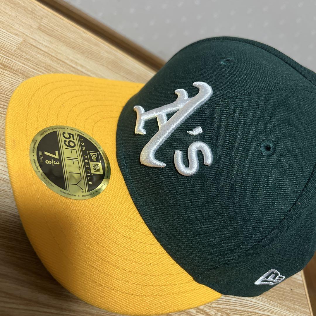 NEW ERA 59FIFTY A'sキャップ 7 1/8 New Era 59FIFTY A's キャップ 7 1/8 - メルカリ
