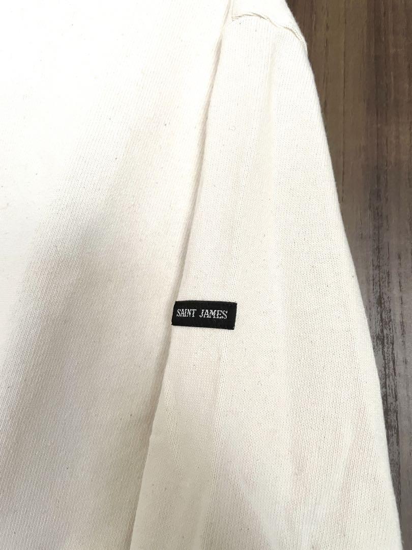 トップス SAINT JAMES OUESSANT SOLID ECRU T6