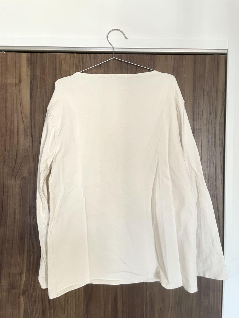 トップス SAINT JAMES OUESSANT SOLID ECRU T6