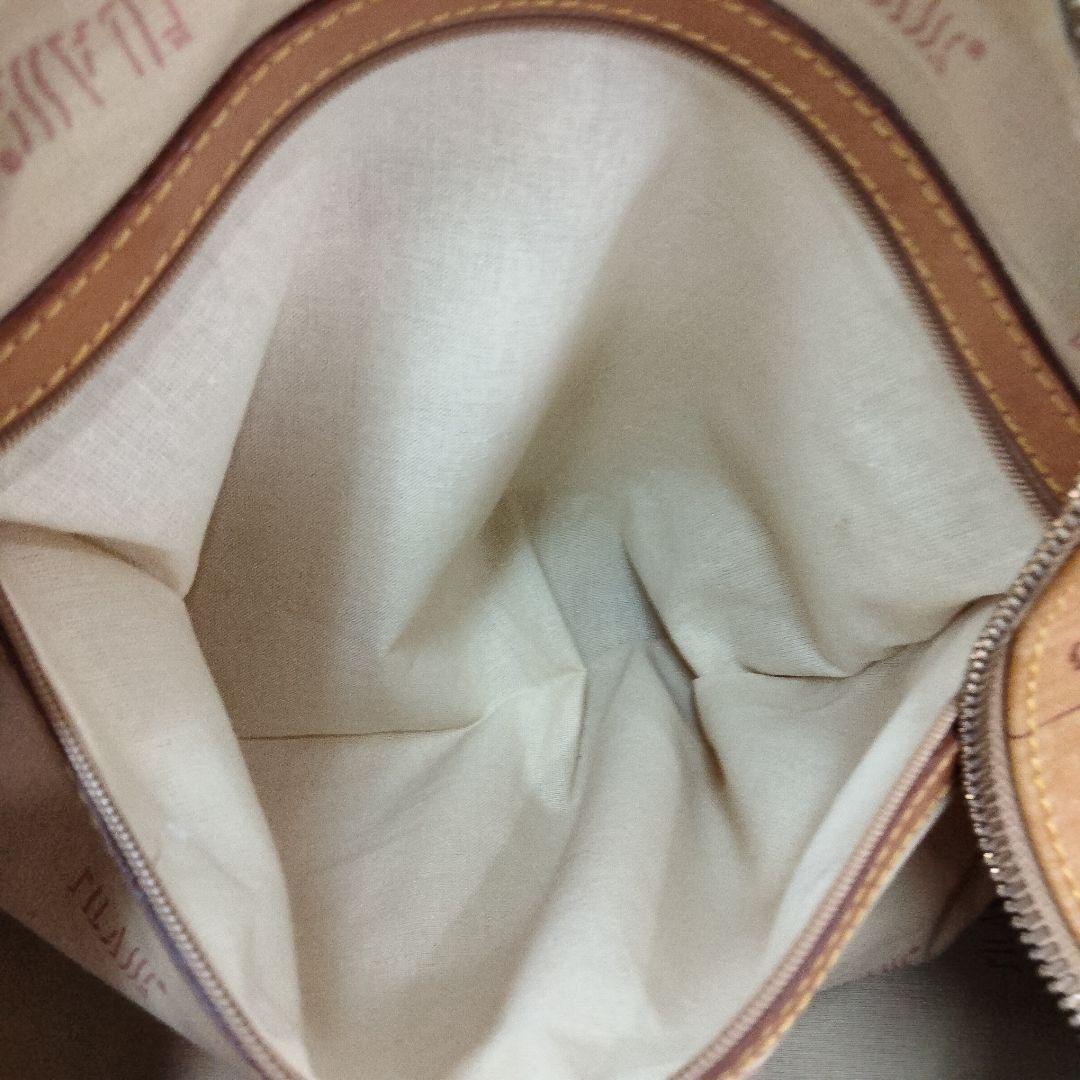 NW11 プリマクラッセ 極美品 世界地図柄 2wayバッグ ボストンバッグ