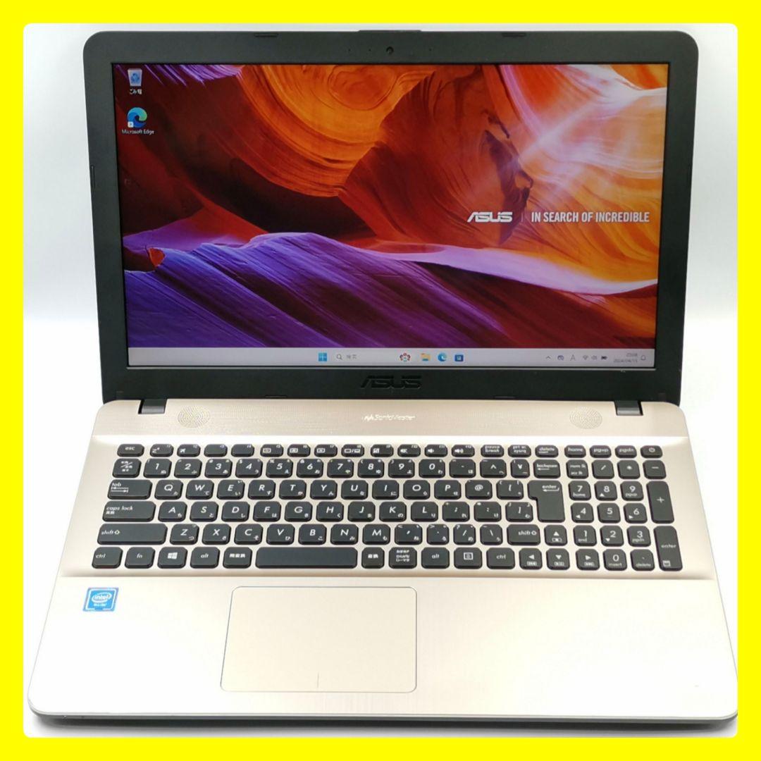 激レアゴールド✨ Windows11 高年式2018年製 ノートパソコン カメラ