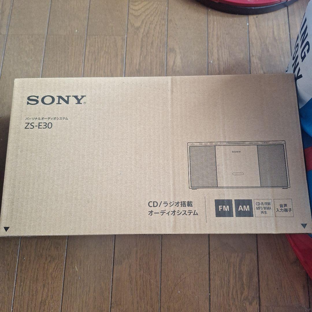 ソニー　SONY ZS-E30 パーソナルオーディオシステム　ブラック
