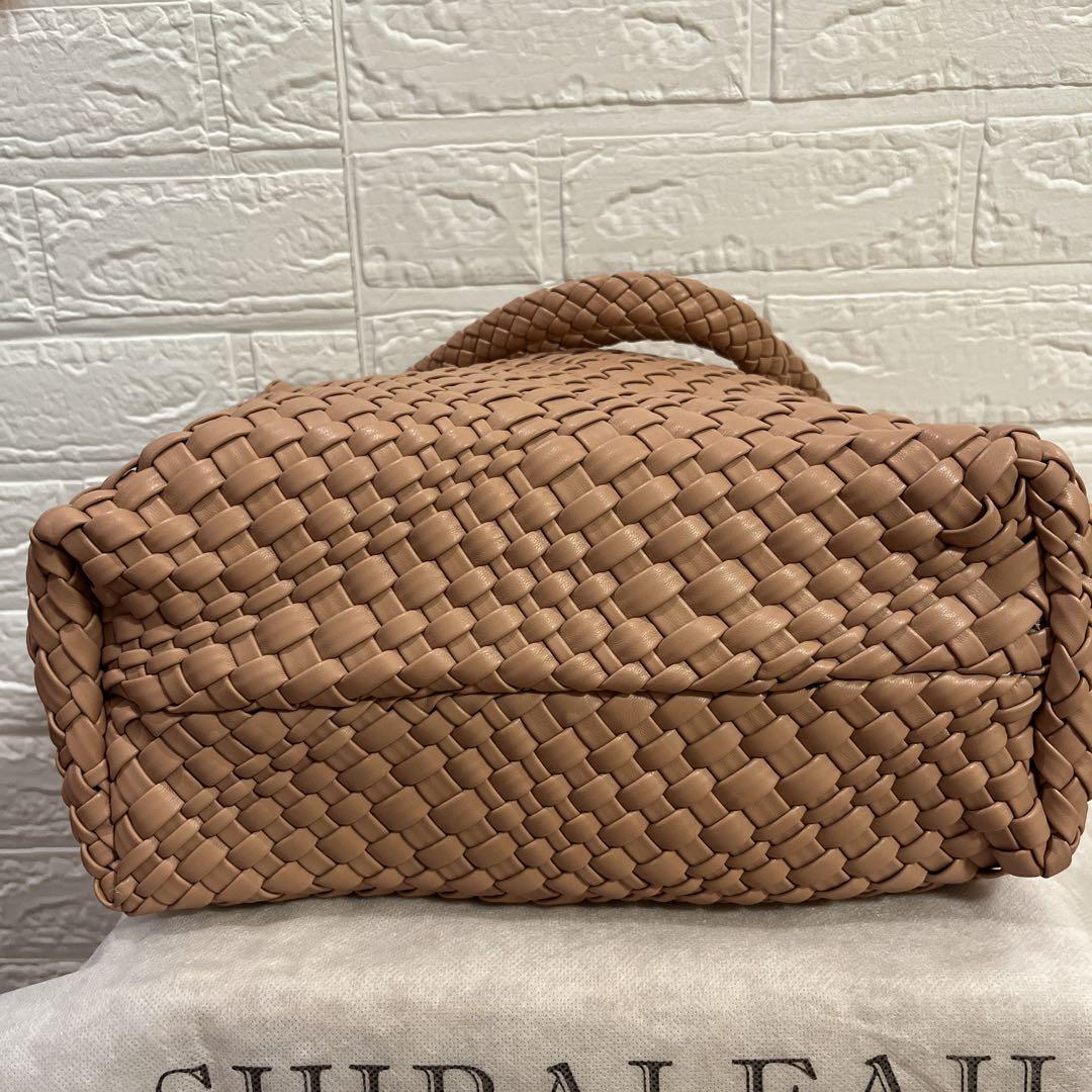 SHIRALEAH シャラレア イントレチャートメッシュバッグ