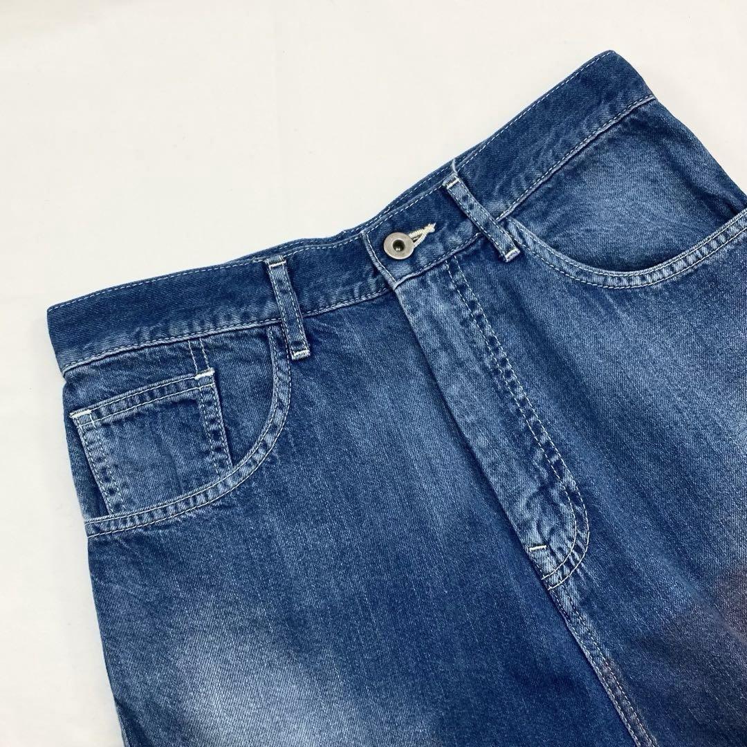 Y's SPOTTED DENIM TAPERED PANTS 1