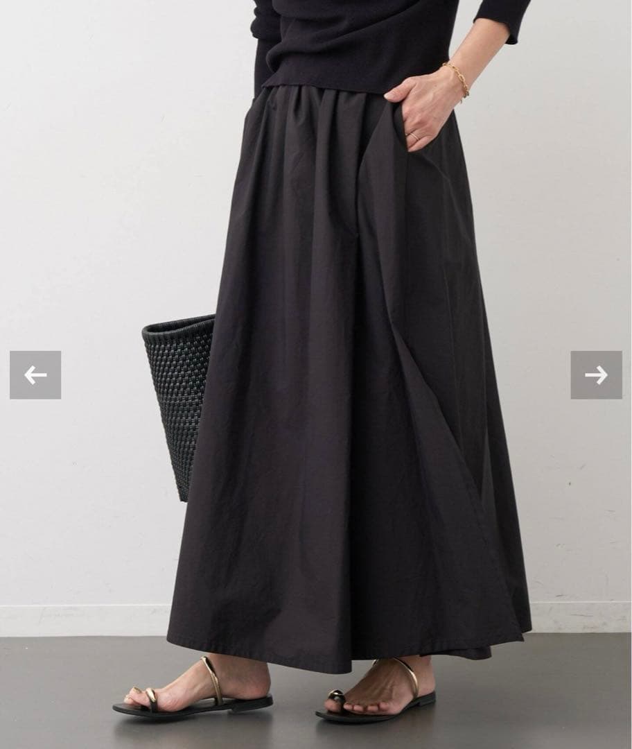 ドゥーズィエムクラスpleasantly スカート 36