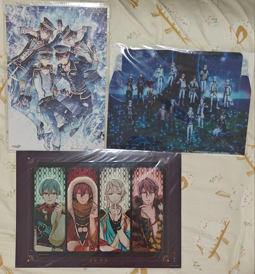 【10/16まで出品】アイドリッシュセブン　アイナナ　ZOOL　紙類グッズセット 2623141947