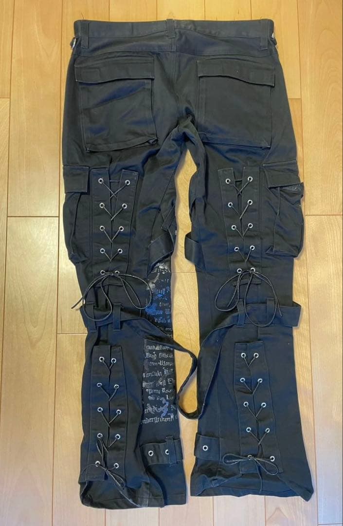 00s REACH レースアップボンテージパンツ
