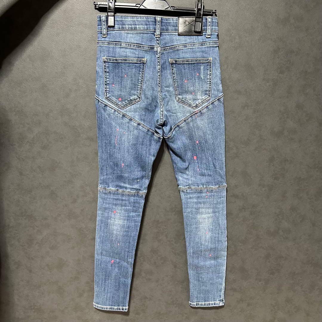 アダムスジャグラーデニムスキニー人気色完売品
