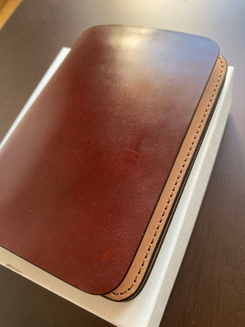 SLOW スロウ コードバン バーガンディ mini wallet