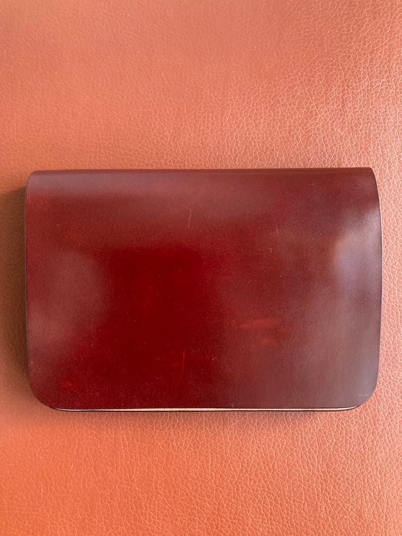 SLOW スロウ コードバン バーガンディ mini wallet