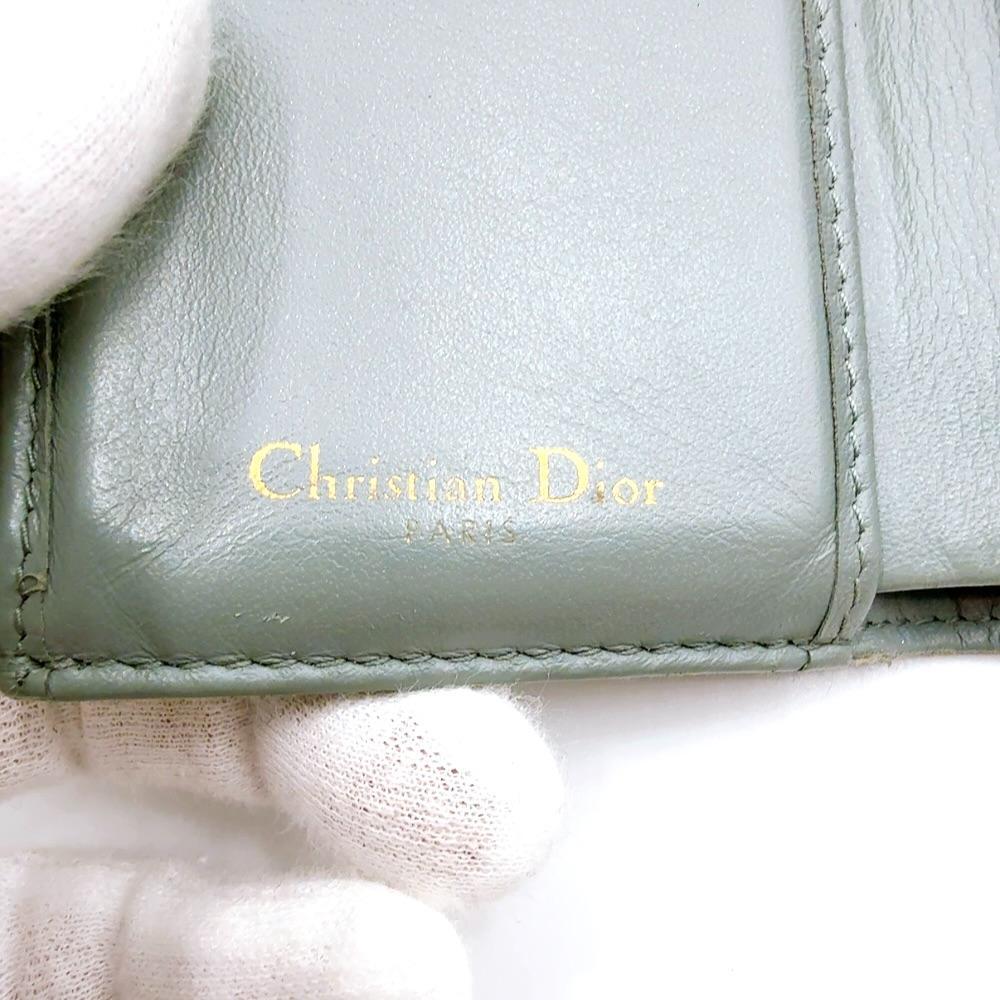 ◇クリスチャンディオール◇オブリーク/コンパクトウォレット/折り財布/ブランド