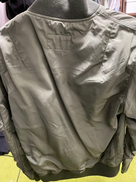 alpha industries ジャケットカーキM