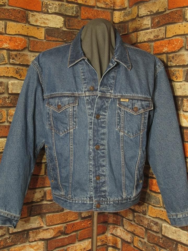 リーバイス デニムジャケット XLサイズ42 虎 親子 裏ブランケット 松岡