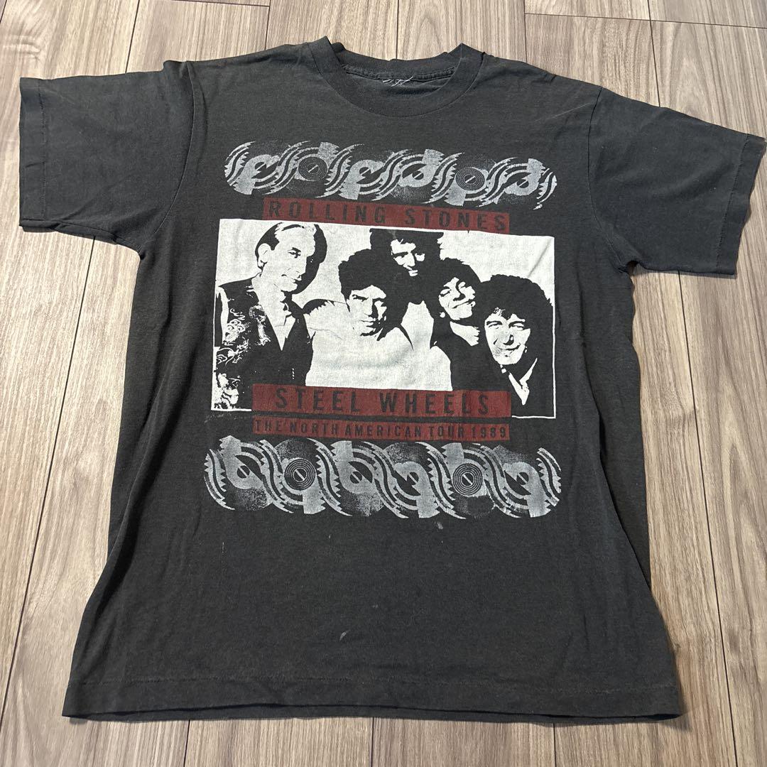 Rolling Stones Steel Wheels ツアーTシャツ Rolling Stones Steel Wheels Tシャツ - メルカリ