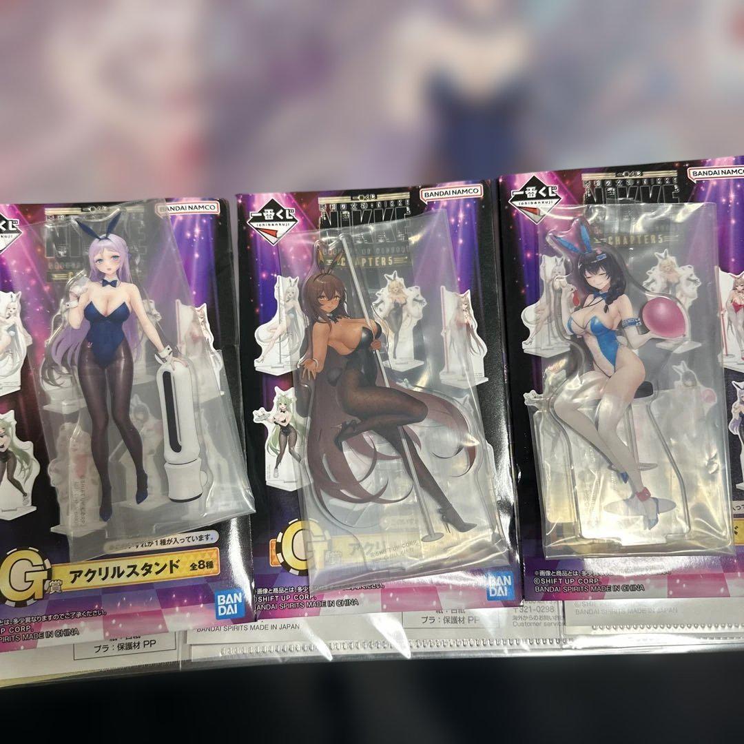 一番くじ　勝利の女神 nikke ニケ 　A・B賞　フィギュアセット Amazon | 一番くじ 勝利の女神：NIKKE CHAPTER2 A賞 ラピ