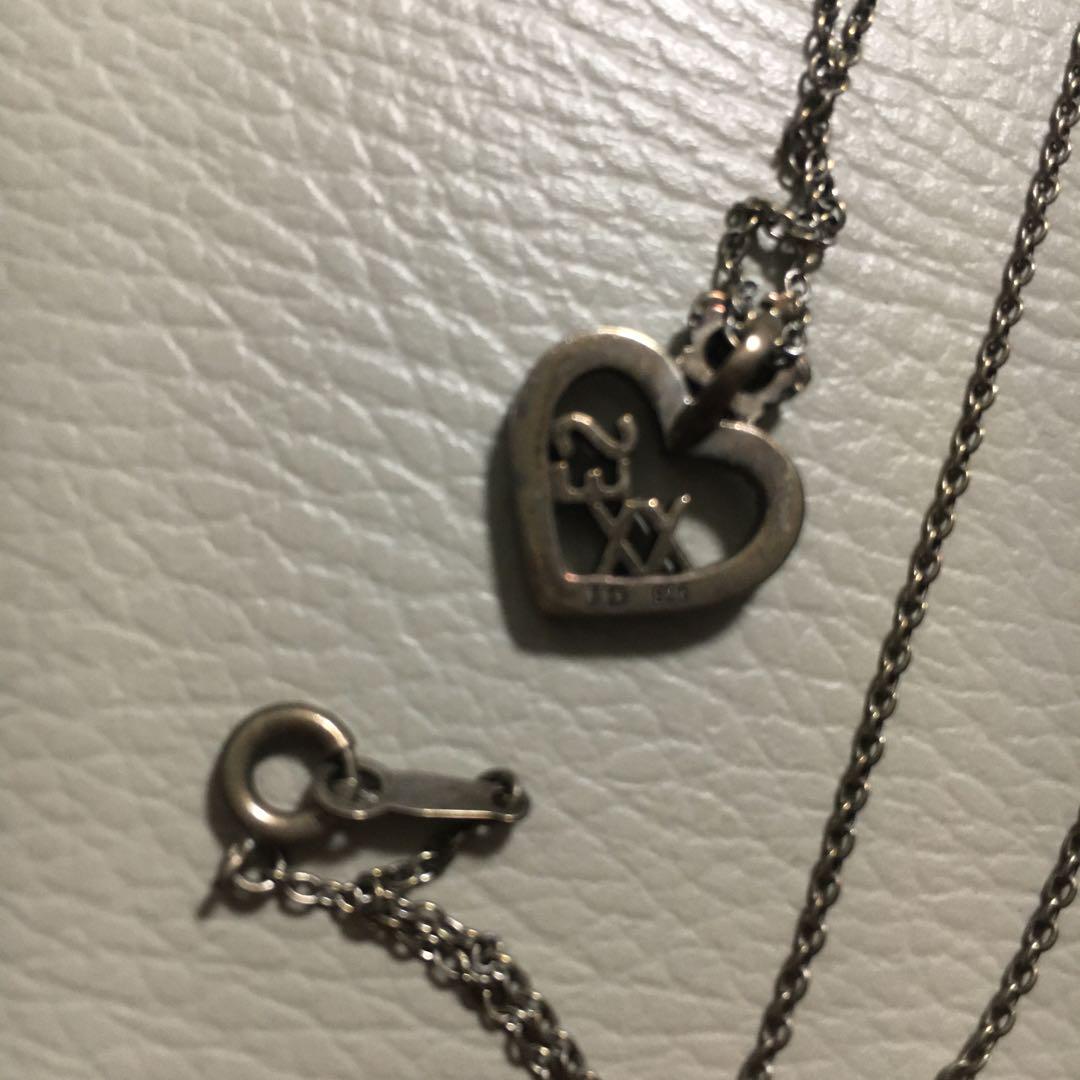 Justin Davis 『xxes』ジルコニアネックレス美品