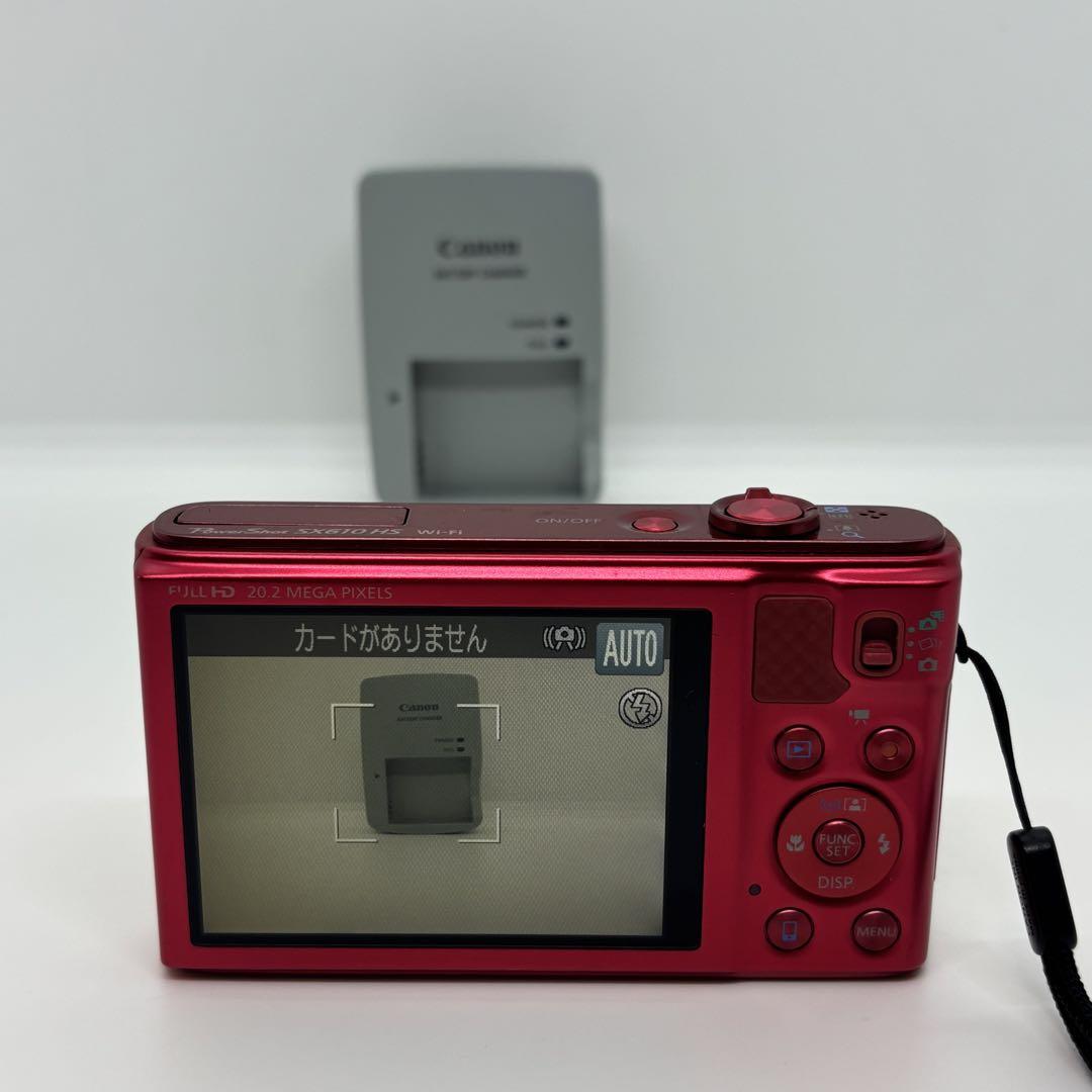Canon PowerShot SX610 HS レッド　コンパクトカメラ
