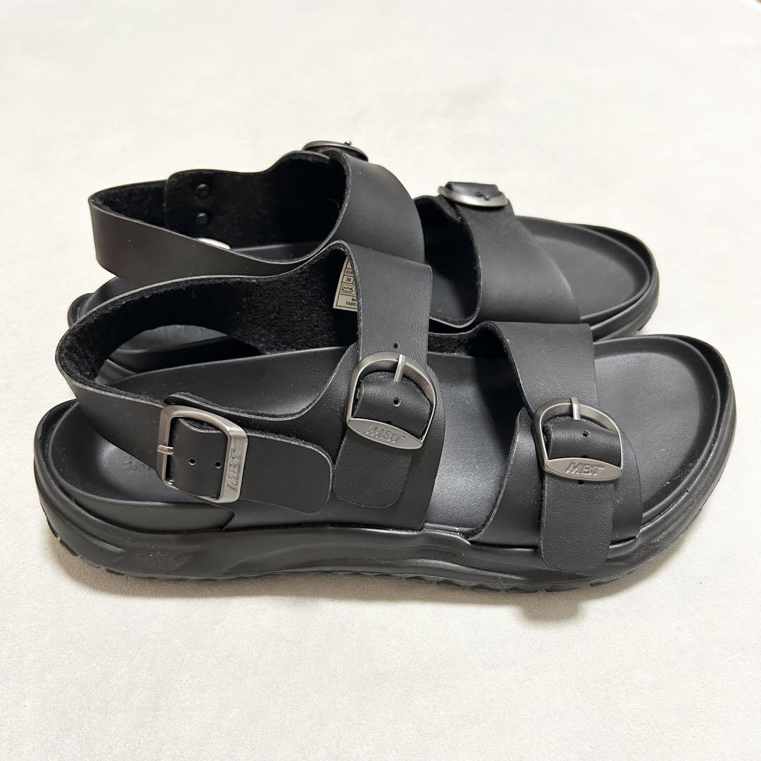 極美品✨MBT MASAI リカバリーサンダル ブラック JP24.3