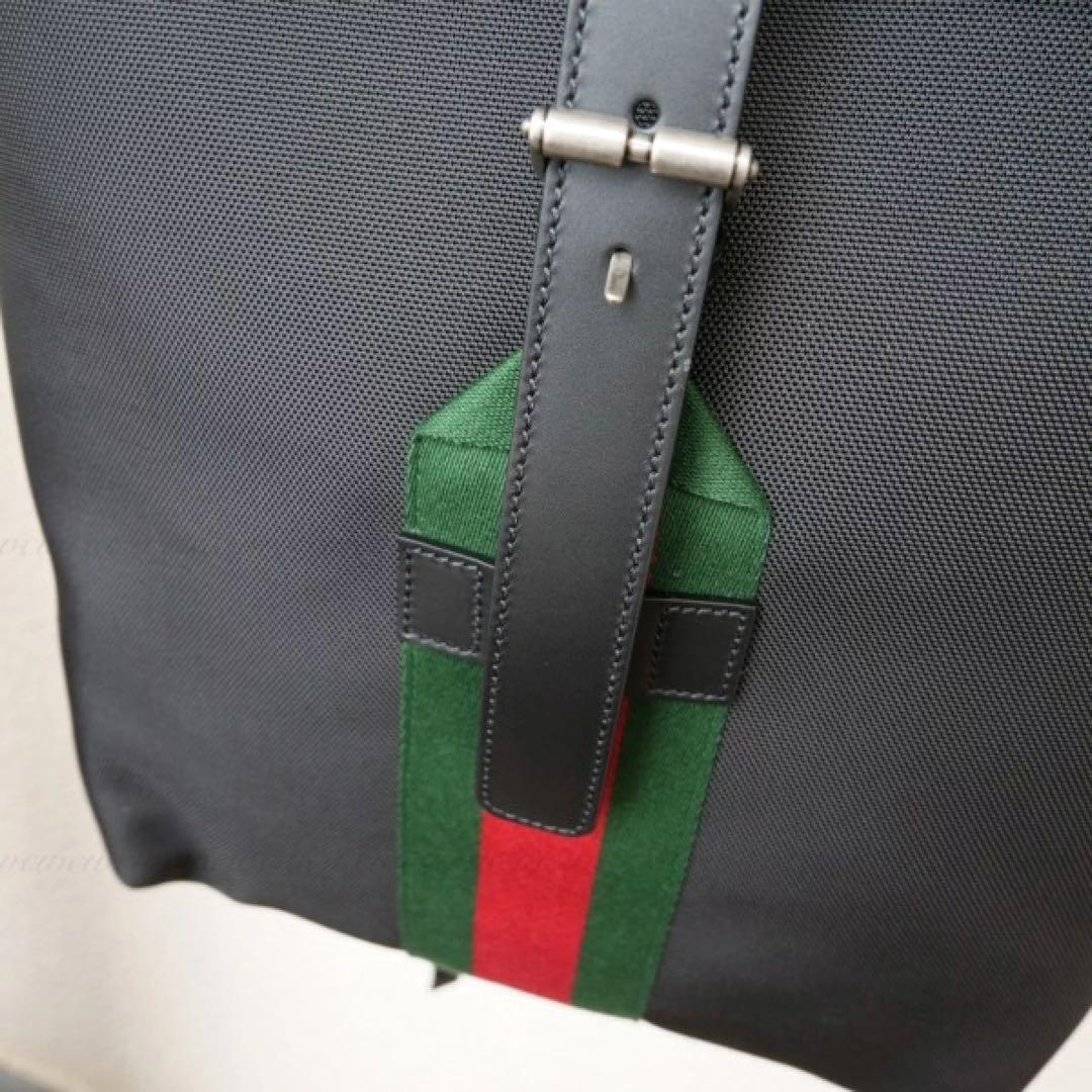 GUCCI ほぼ未使用　ブラックリュック バック