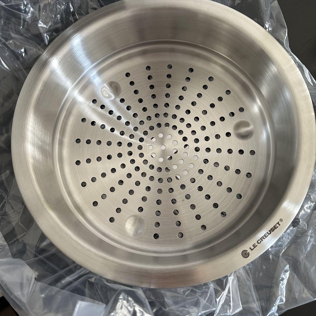 【新品】ル・クルーゼ スチーマー 20㎝