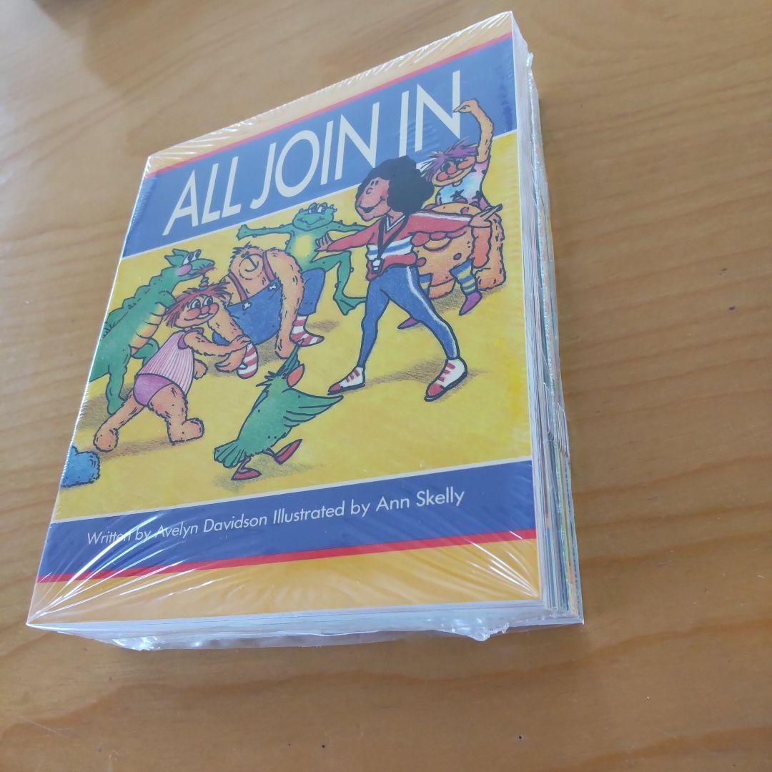 リタラシーリンクスプラス キンダーパック 英語絵本96冊／CD4枚