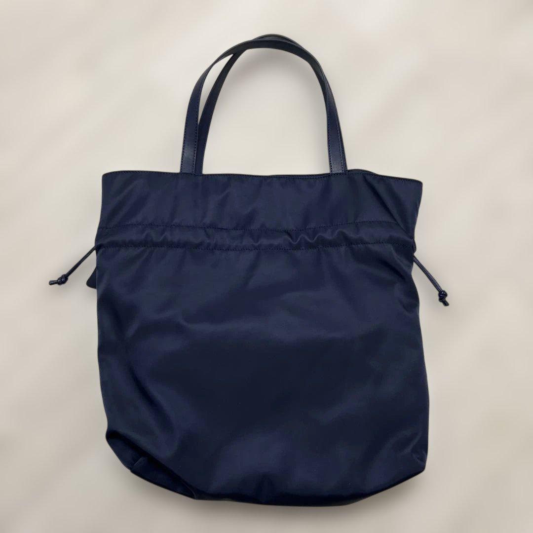 JENNE ジェンヌ 即完売 リボントートバック 紺色 - メルカリ
