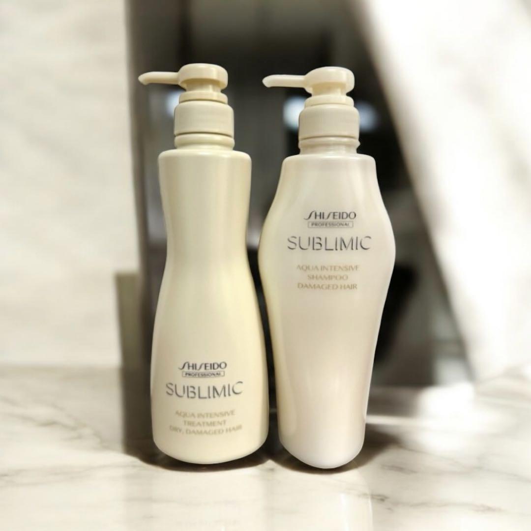 アクアインテンシブ　シャンプー　トリートメント(Ｄ)　セット　500ml アクアインテンシブ シャンプーa 500mL トリートメントD 500g