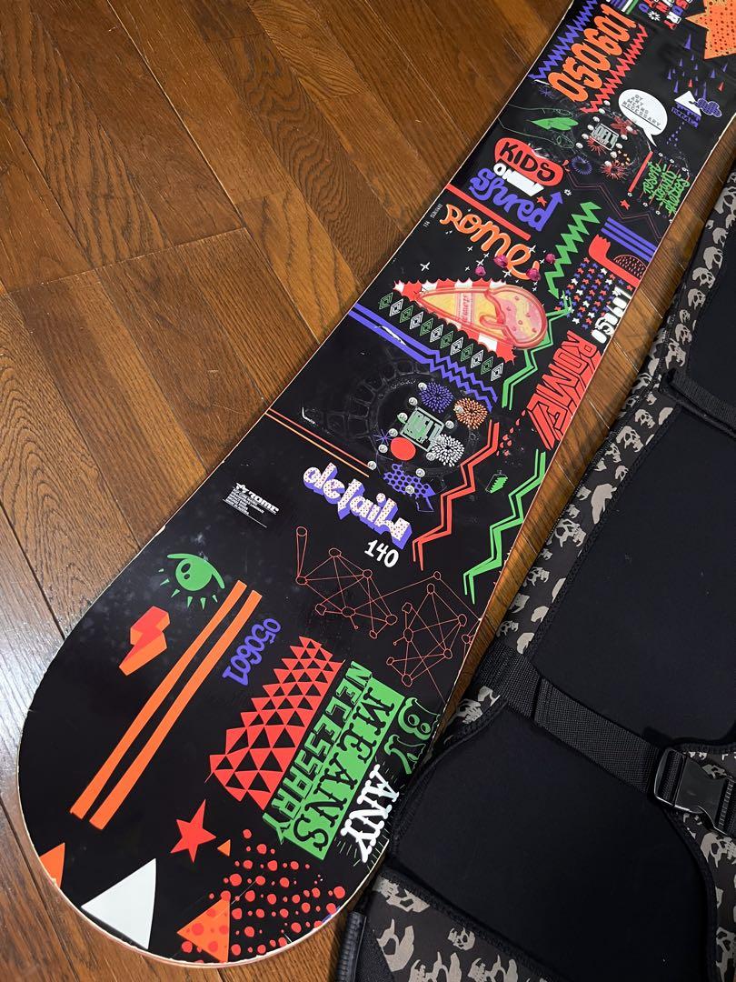 大人気の ケース付き！ブロンズエッジ！ ROME SDS ローム スノーボード スノーボード