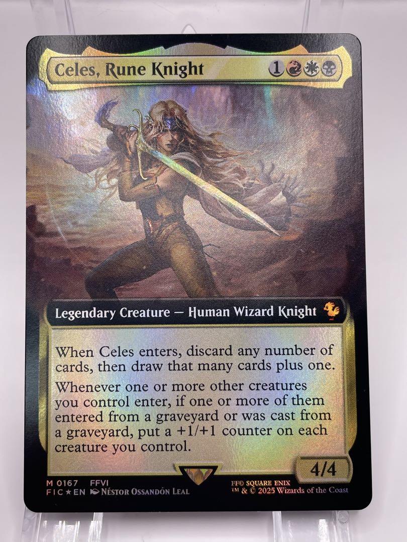mtg ルーンナイト、セリス 英語 拡張FOIL FF