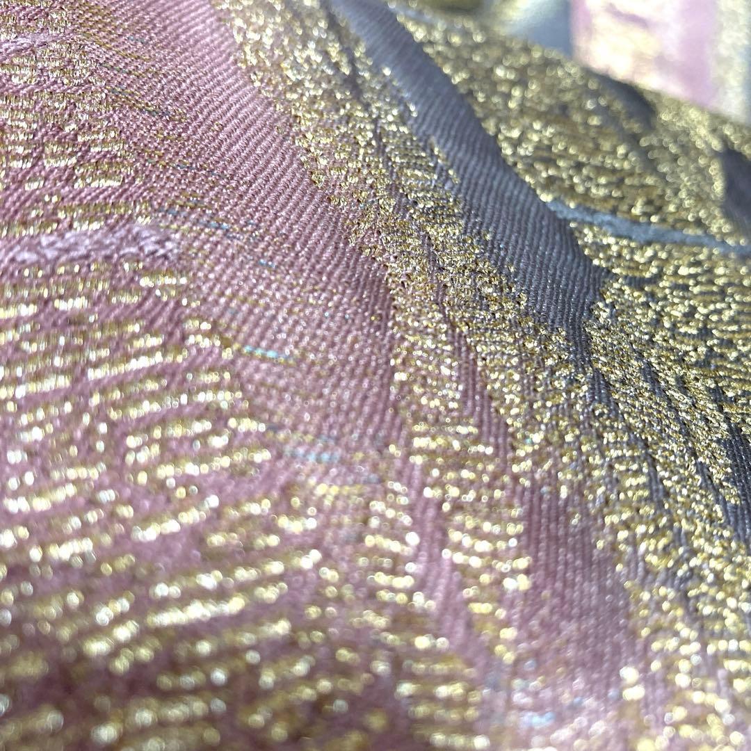 正絹 六通袋帯【グラデーション 抽象模様】 正絹 六通袋帯【グラデーション 抽象模様】