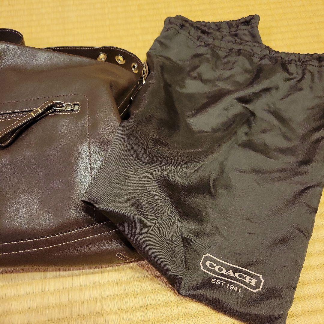 COACH　ショルダーバッグ　ブラウン