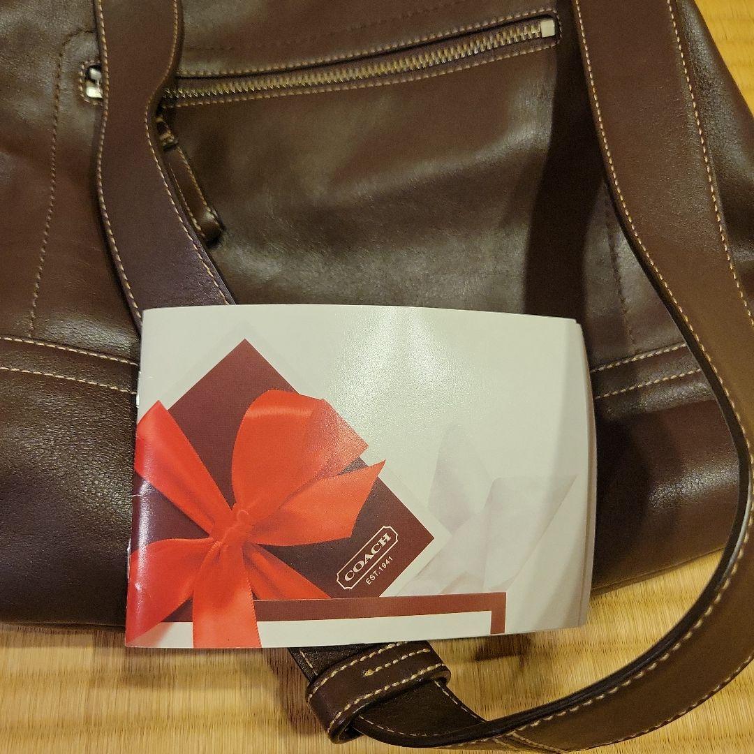 COACH　ショルダーバッグ　ブラウン