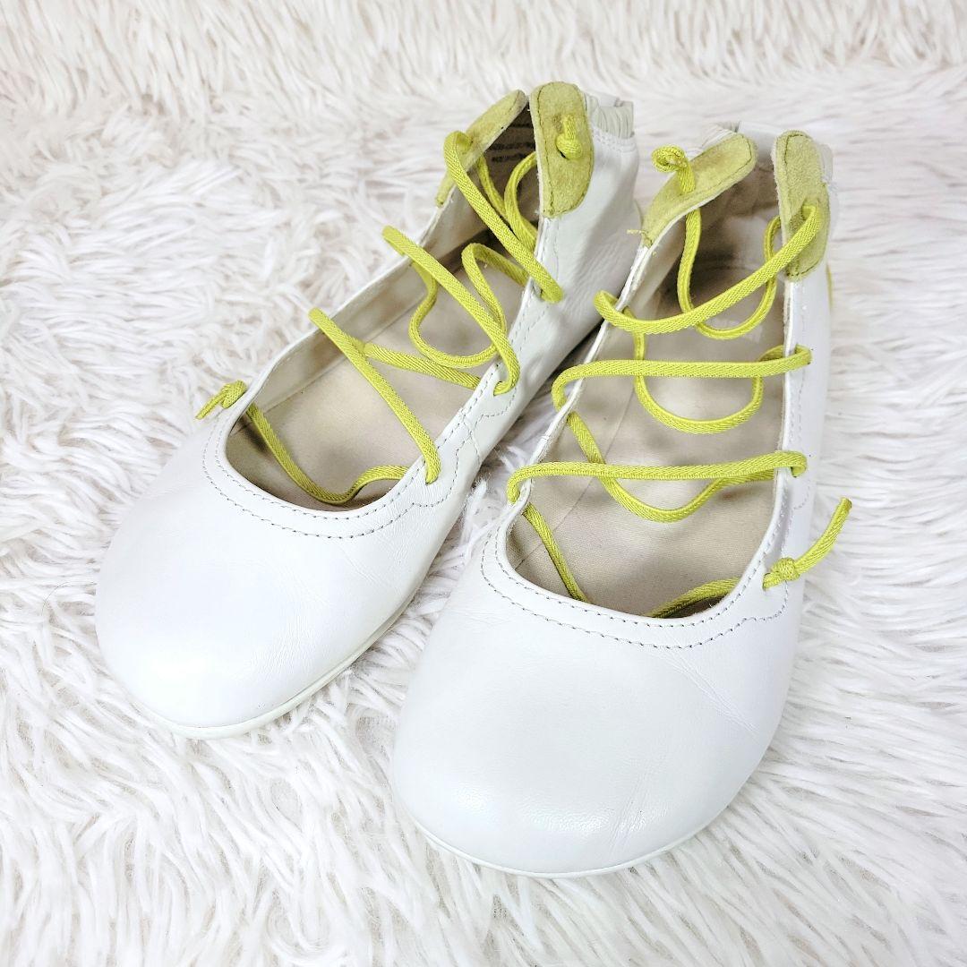 美品✨カンペール ペウサーキット バレエシューズ　フラットシューズ レザー