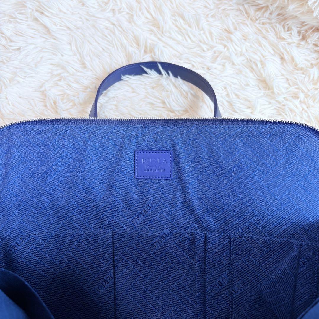 美品 大間口✨FURLA メンズビジネスブリーフケース ビジネスバッグ