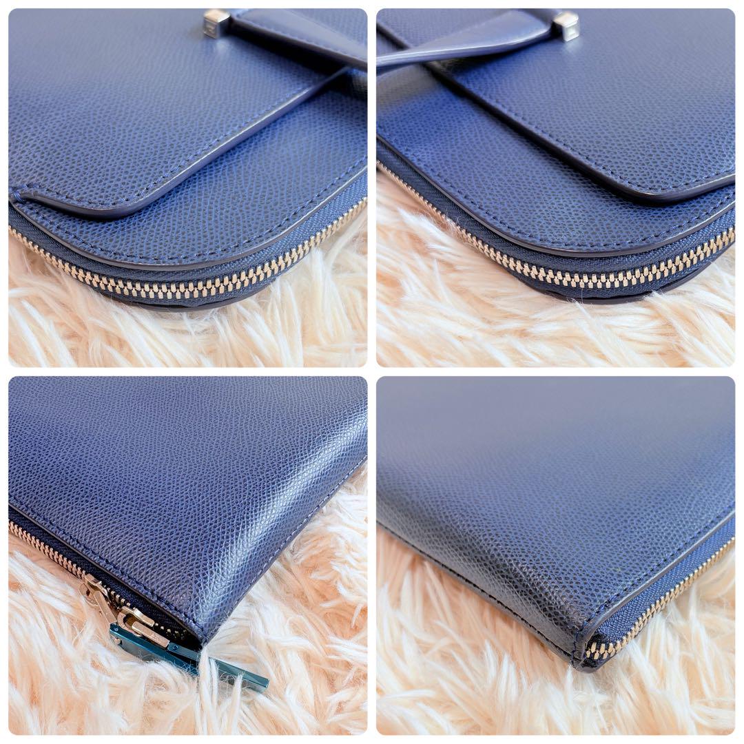 美品 大間口✨FURLA メンズビジネスブリーフケース ビジネスバッグ