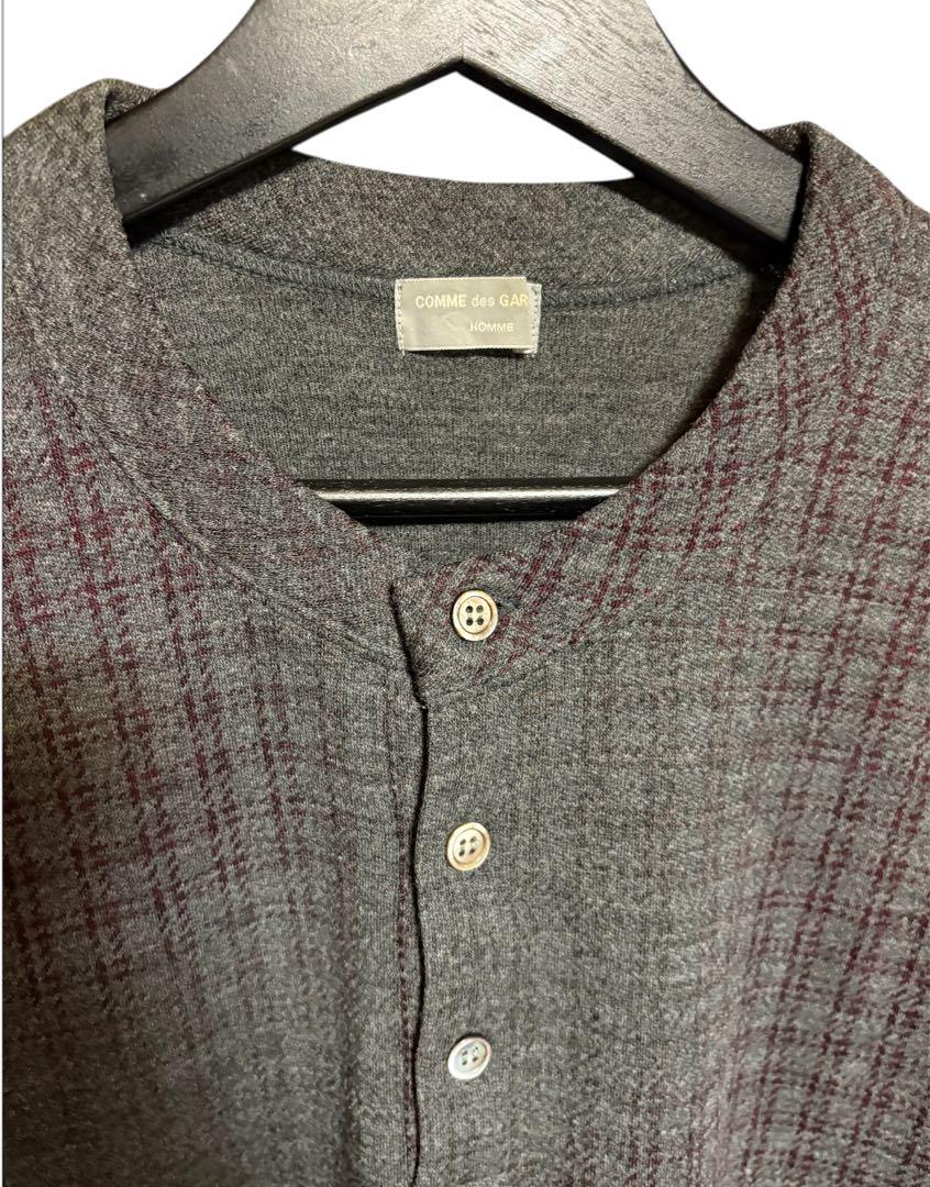 COMME des GARCONS HOMME 田中オム ヘンリーネックニット