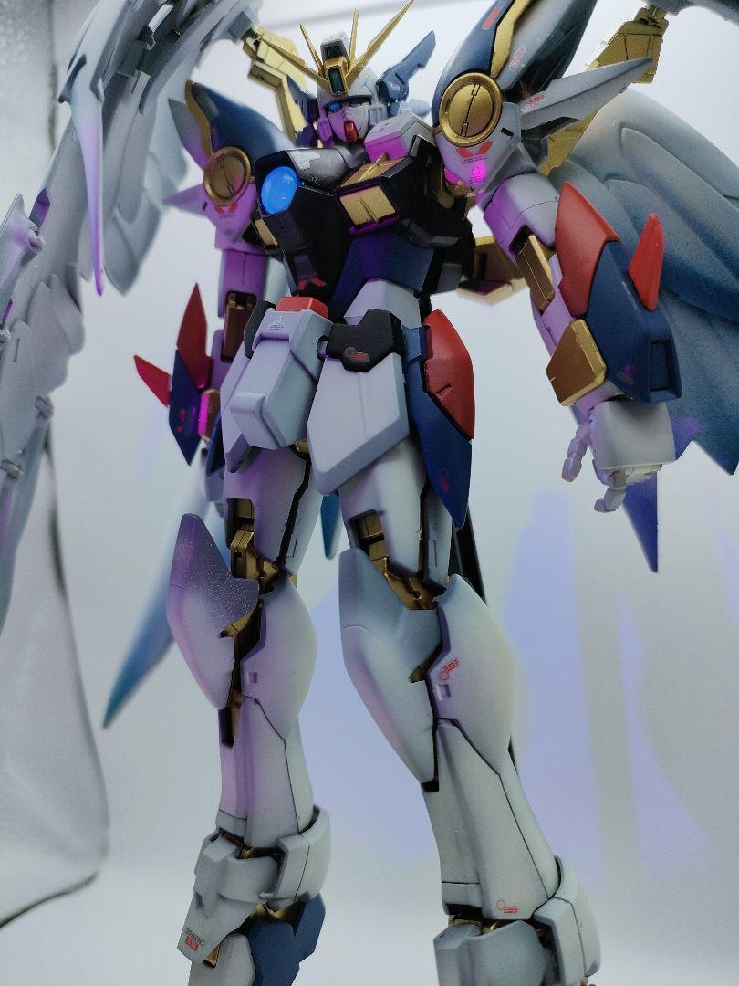 ウイングガンダム MG ガンプラ プラモデル 全塗装完成品 買い取り ウイングガンダム MG ガンプラ プラモデル 全塗装完成品 買い取り